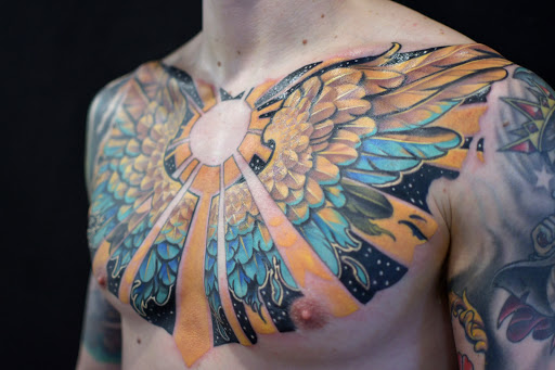 Explore firefighter tattoos ideas, creative tattoo ideas in San Diego, available at Guru Tattoo