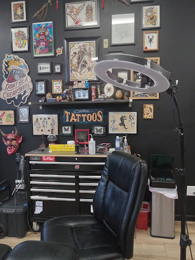 Explore rib tattoo ideas for men, creative tattoo ideas in Whiting, available at Lucky Kat Tat
