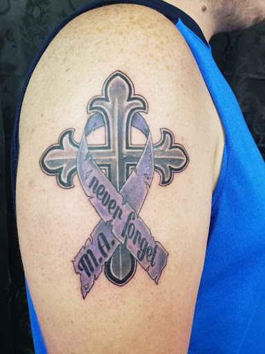 Explore molon labe tattoo ideas, creative tattoo ideas in Mebane, available at The Cardinal Skin Art & Gallery