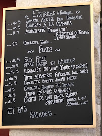 Menu / carte de Bar du Marché à Bayonne