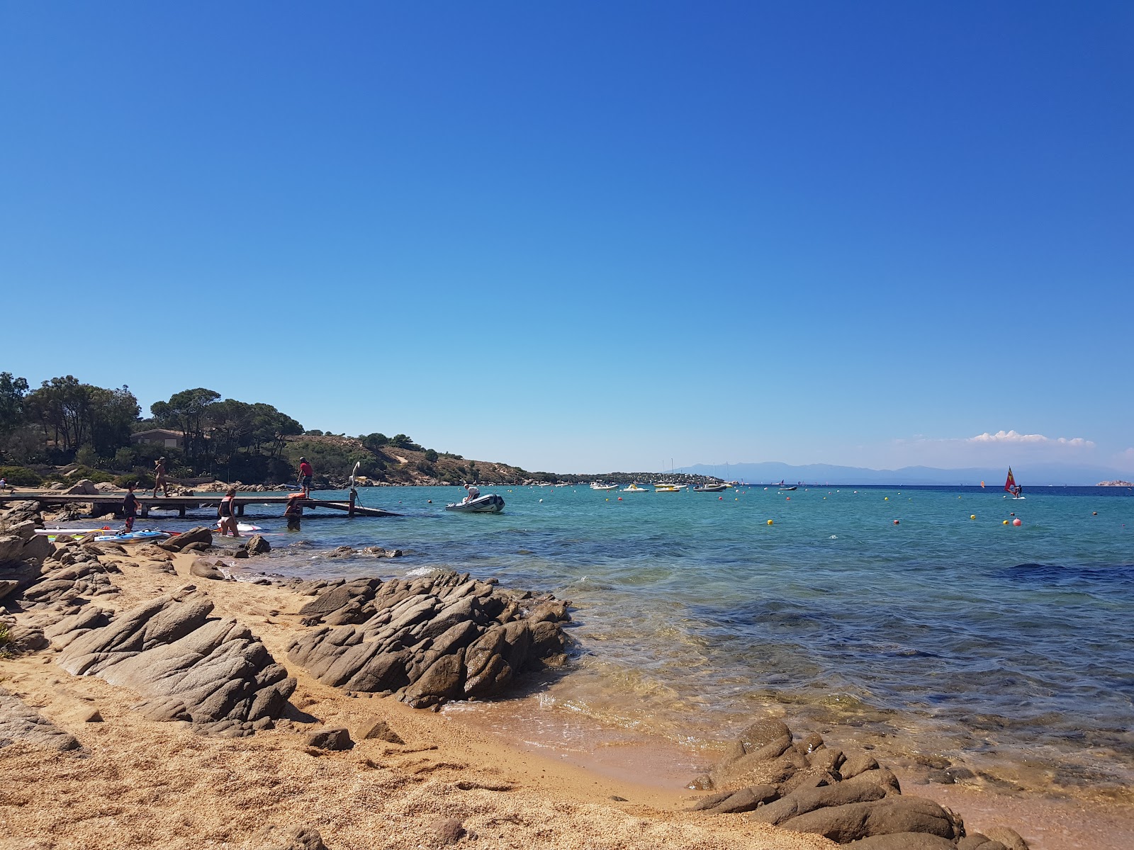 Zdjęcie Spiaggia Angolo Azzurro z poziomem czystości wysoki