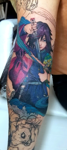 Explore alone tattoo ideas, creative tattoo ideas in Benton, available at Spectrum Tattoo