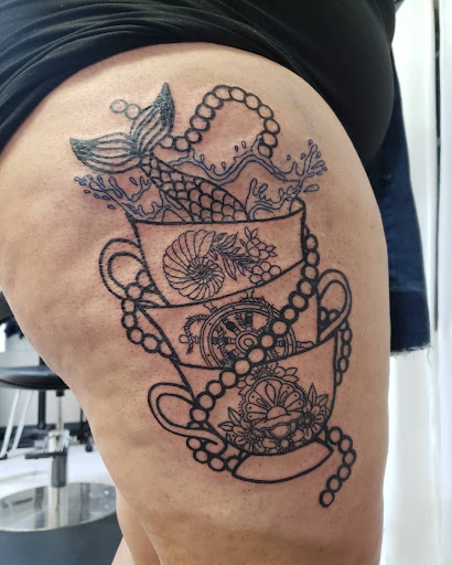 Explore wendigo tattoo ideas, creative tattoo ideas in Winter Haven, available at Pinkys Place Winter Haven