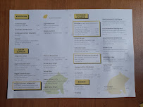 Restaurant Goldenes Schwein à Aachen (le menu)