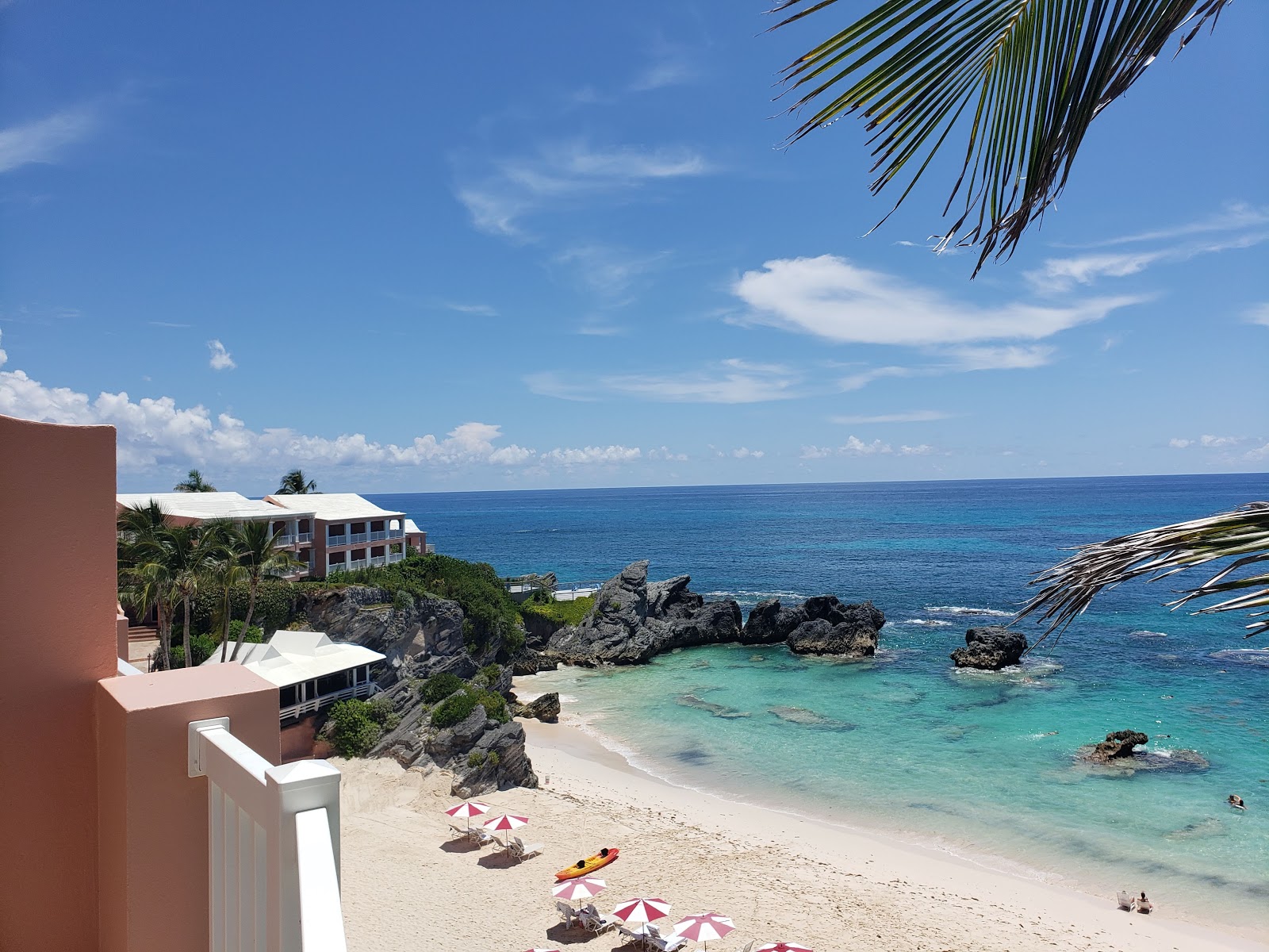 Foto van Southampton Beach en de nederzetting