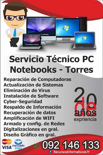 Servicio Técnico PC de Martín Méndez- Servicios Informáticos - Maldonado