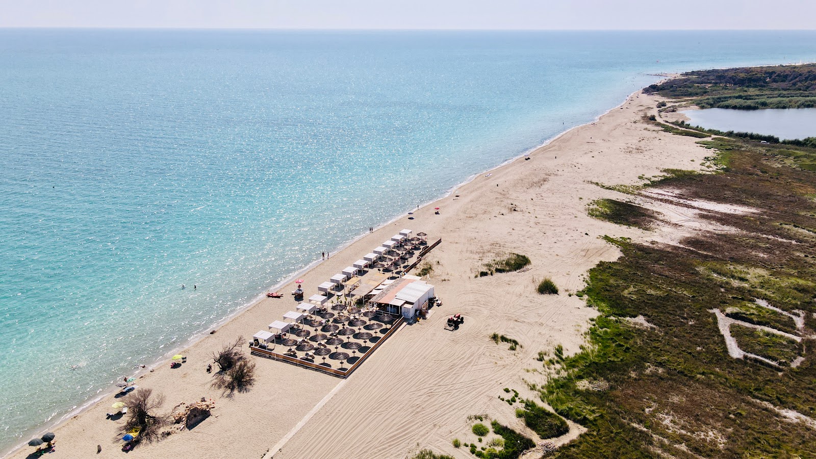 Photo de Spiaggia di Via G.Battista - endroit populaire parmi les connaisseurs de la détente