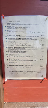 Wanderheim Zavelstein - Berlins KroneLamm Hotelbetrieb GmbH à Bad Teinach-Zavelstein menu