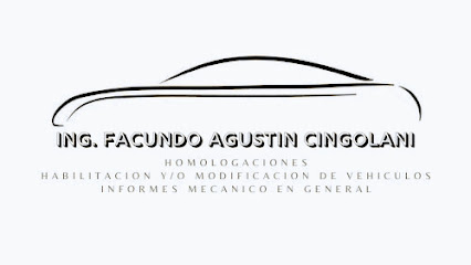 Ing. Facundo Agustin Cingolani - Homologaciones, Habilitación y/o Modificación de Vehiculos