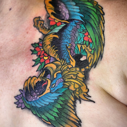 Explore mary tattoo ideas, creative tattoo ideas in Riverside, available at Darkstar Tattoo CA