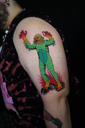 Explore norse mythology tattoo ideas, creative tattoo ideas in New York, available at Red Baron Ink Tattoo and Piercing