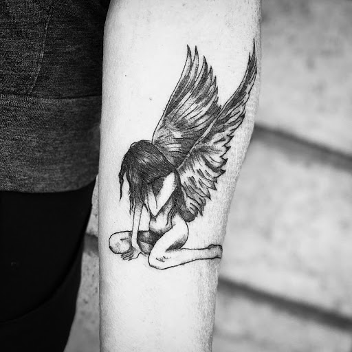 Explore helicopter tattoo ideas, creative tattoo ideas in Los Alamitos, available at Mr. Inkwells Classy Tattoos