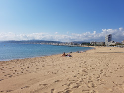 Photo de Plage de Palamos avec baie longue