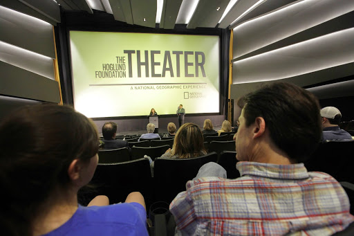 The Hoglund Foundation Theater at the Perot Museum of Nature and Science