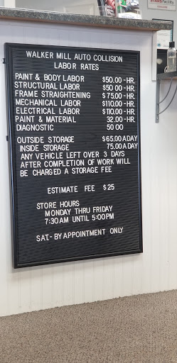 Auto Body Shop «Walker Mill Auto Collision», reviews and photos, 8472 Walker Mill Rd, Capitol Heights, MD 20743, USA