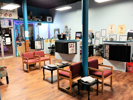 Tattoo Shop «DragonsBane Tattoo», reviews and photos, 432 Columbia St, Lafayette, IN 47901, USA