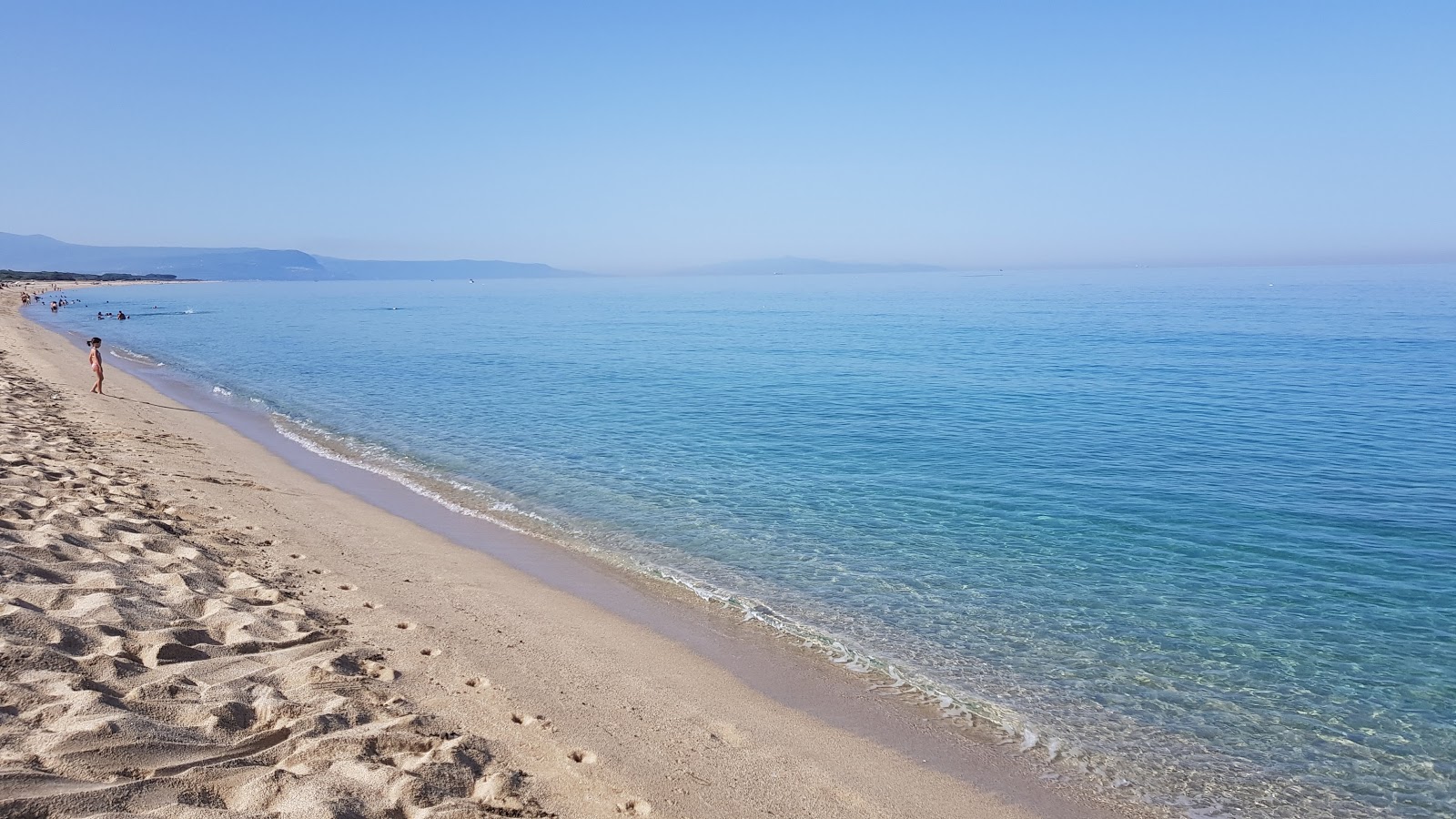 Nicotera Marina Beach'in fotoğrafı düz ve uzun ile birlikte