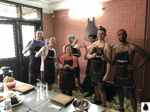 Apron up cooking class