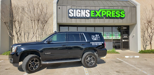 Signs Express Dallas Sign Company Business Sign Channel Letters Storefront Sign