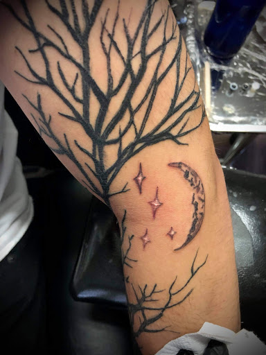 Explore girly hand tattoos ideas, creative tattoo ideas in Warrensburg, available at Altered Visions Tattoo Studio