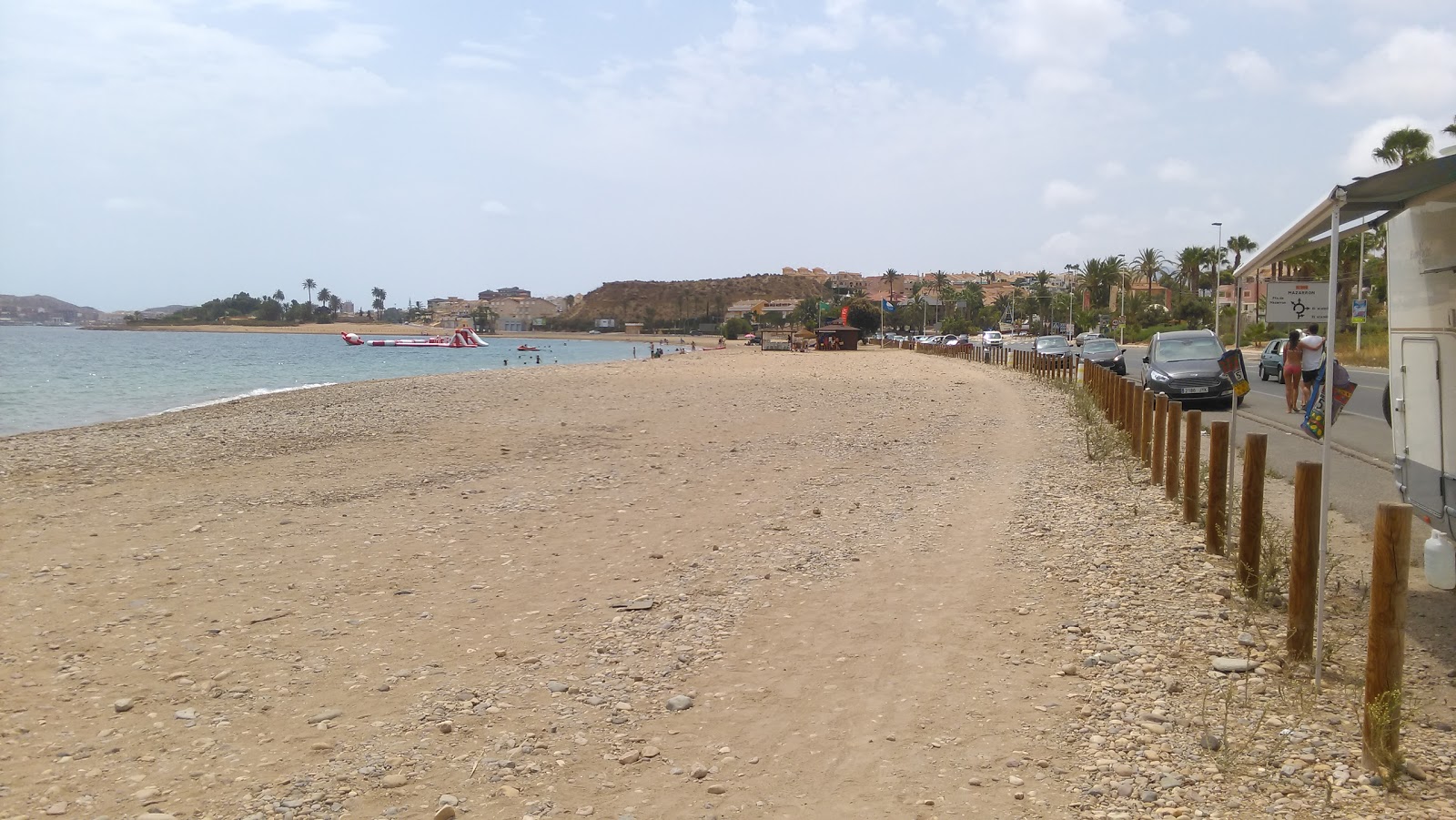 Foto von Playa del Alamillo mit brauner sand & felsen Oberfläche