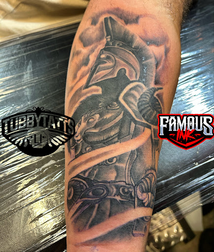 Explore sound wave tattoo ideas, creative tattoo ideas in Hammond, available at Famous Ink, Inc.