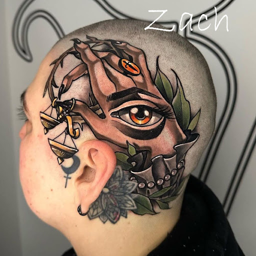 Explore bee tattoo ideas for women, creative tattoo ideas in Sanford, available at Venom Ink Tattoo