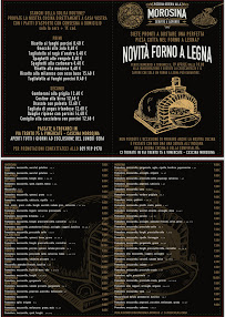 Menu du Pizzeria Osteria alla Morosina à Vimercate
