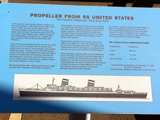 Historical Landmark «SS United States», reviews and photos, Pier 82, Philadelphia, PA 19148, USA