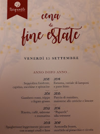 Menu / carte de Ristorante Trequarti à Spiazzo