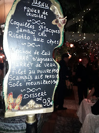 Restaurant Le Mas Provençal à Èze carte