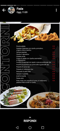 Griglieria Gieffe Grotteria à Crotone menu