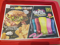Restauration rapide McDonald's à Friedrichshafen (le menu)