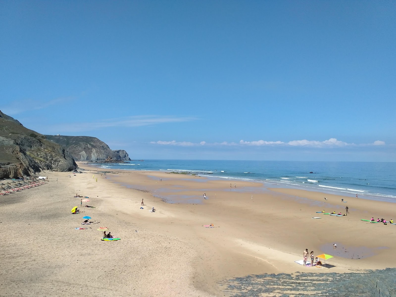 Praia da Cordoama的照片 位于自然区域
