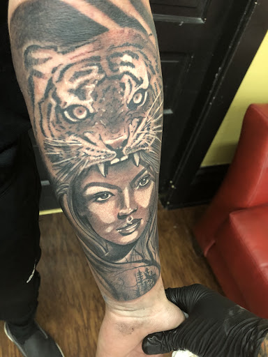 Explore couples finger tattoos ideas, creative tattoo ideas in Junction City, available at Junction City Tattoo