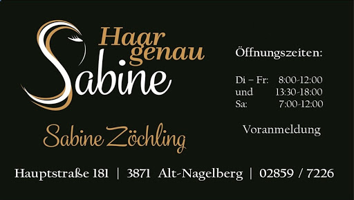 Haar genau Sabine In Alt Nagelberg