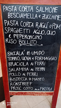 Carte du Trattoria Vantini à Brescia