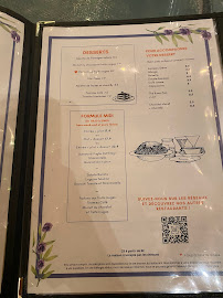 Lombardi à Paris menu