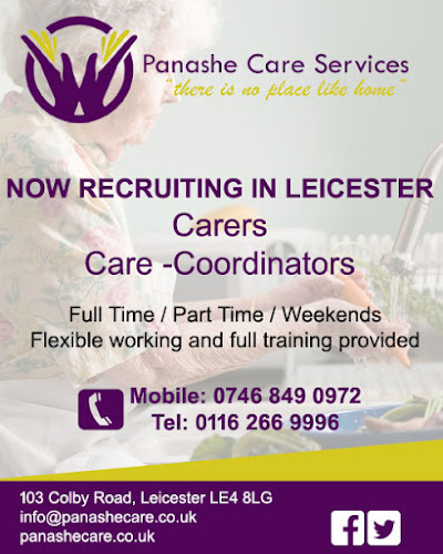 Panashe Care Services - Supported Living | End of Life | Respite Care | Homecare across Midlands Open Times