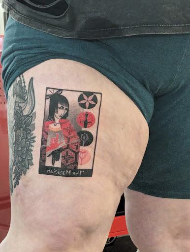 Explore simple silver lining tattoo ideas, creative tattoo ideas in Ellicott City, available at Living Lore Tattoo