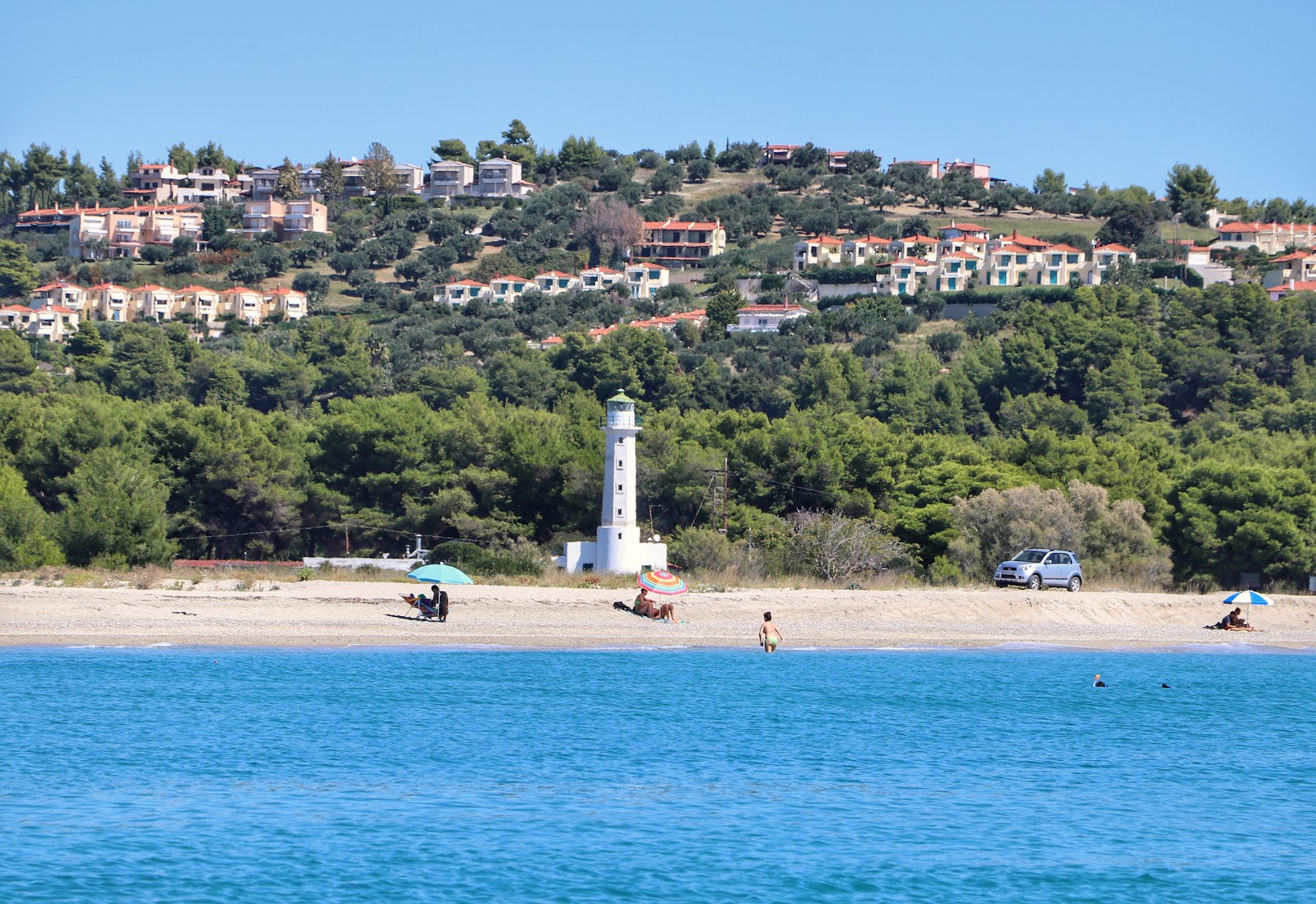 Foto de Praia de Possidi - lugar popular entre os apreciadores de relaxamento