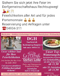 Menu du Lelle Catering & Saalbetrieb LentzhOf Norden à Norden