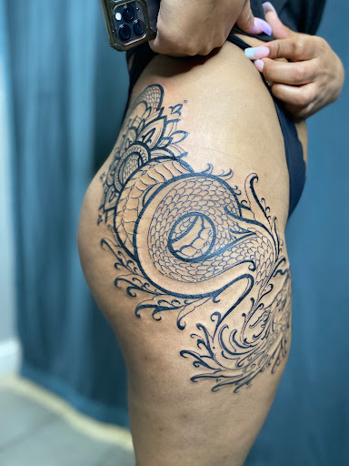 Explore trucker tattoo ideas, creative tattoo ideas in Passaic, available at District 36 Tattoo Parlor