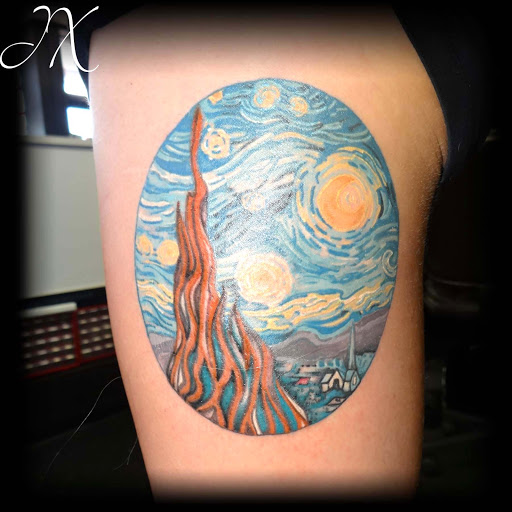 Tattoo Shop «Lucky Strike Tattoo and Body Piercing», reviews and photos, 115 E Broad St Ste 100, Quakertown, PA 18951, USA