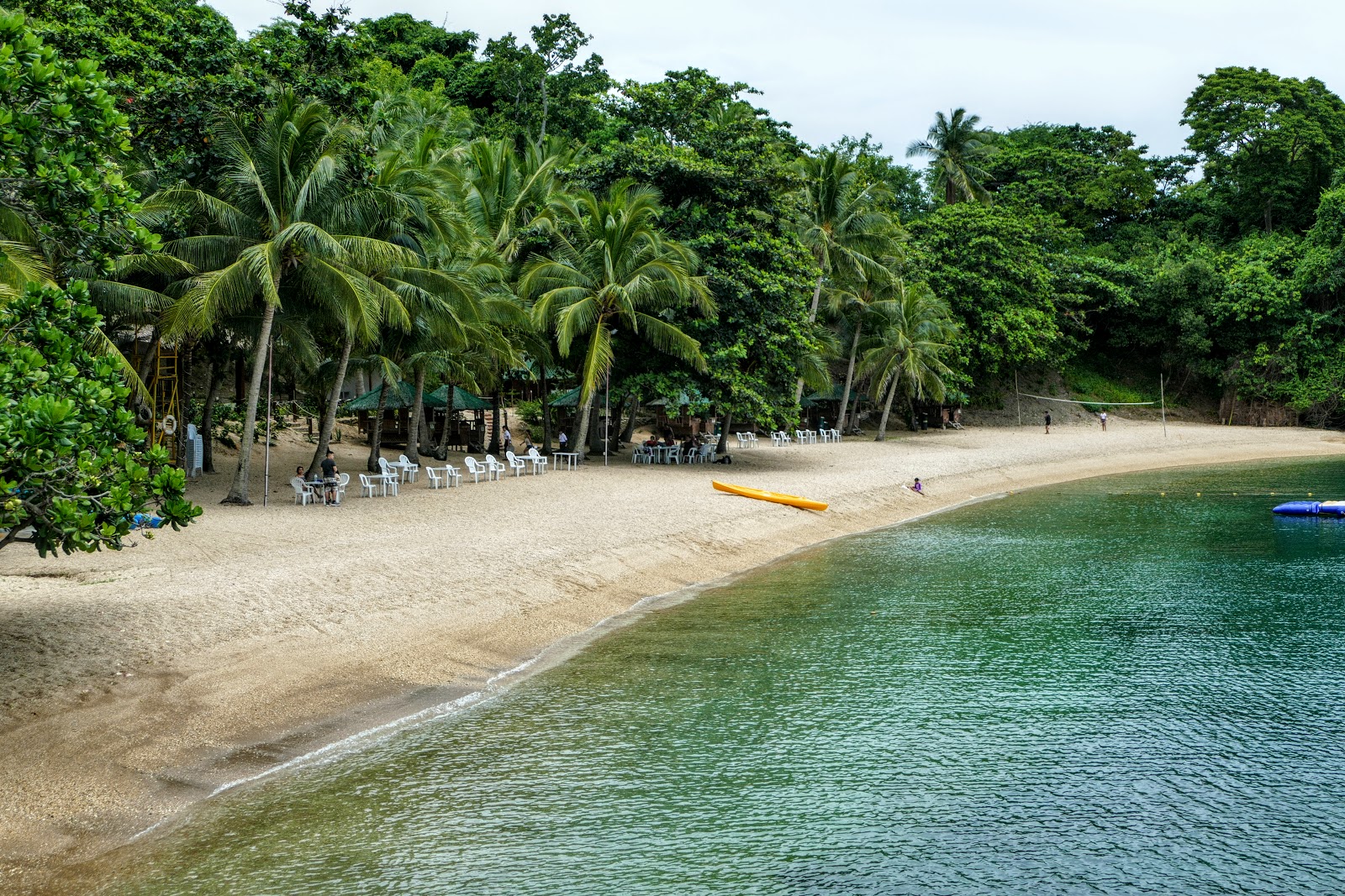 Foto von Dulangan Beach mit langer gerader strand