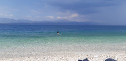 Foto von Almyris beach mit lange, gerade küste
