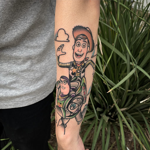 Explore around the knee tattoo ideas, creative tattoo ideas in Modesto, available at Dying Art Tattoo