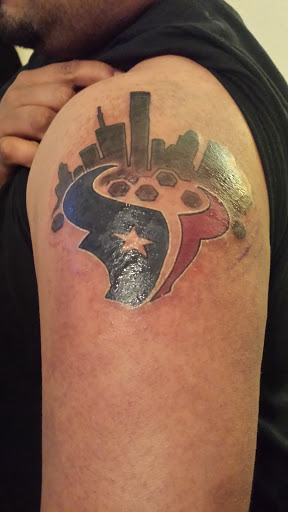 Explore dancing tattoo ideas, creative tattoo ideas in Sugar Land, available at Imperial Tattoo Company