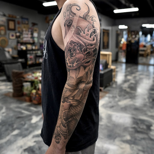 Explore tattoo ideas footprints, creative tattoo ideas in San Diego, available at SD Tattoo