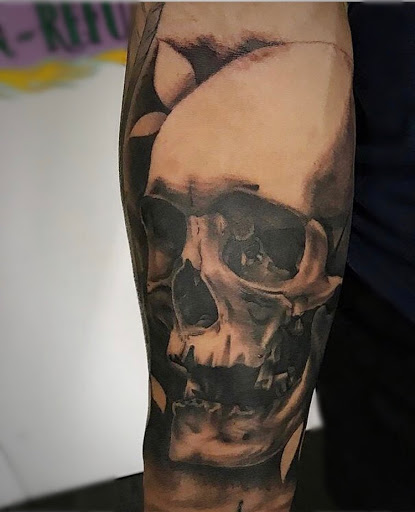 Explore anime sleeve tattoo ideas, creative tattoo ideas in Twentynine Palms, available at Hilltop Tattoo Company
